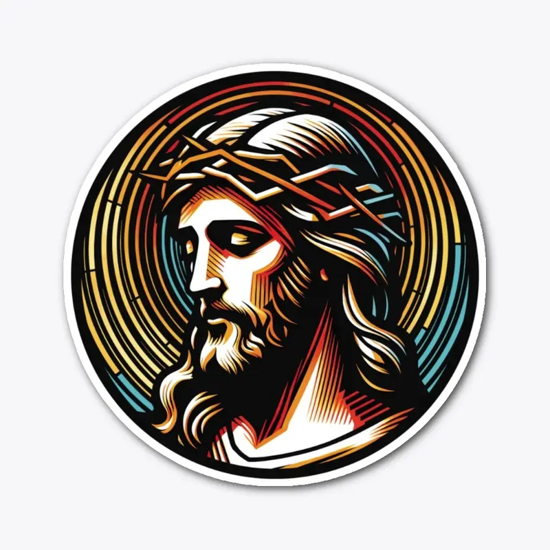 Jesus Sticker